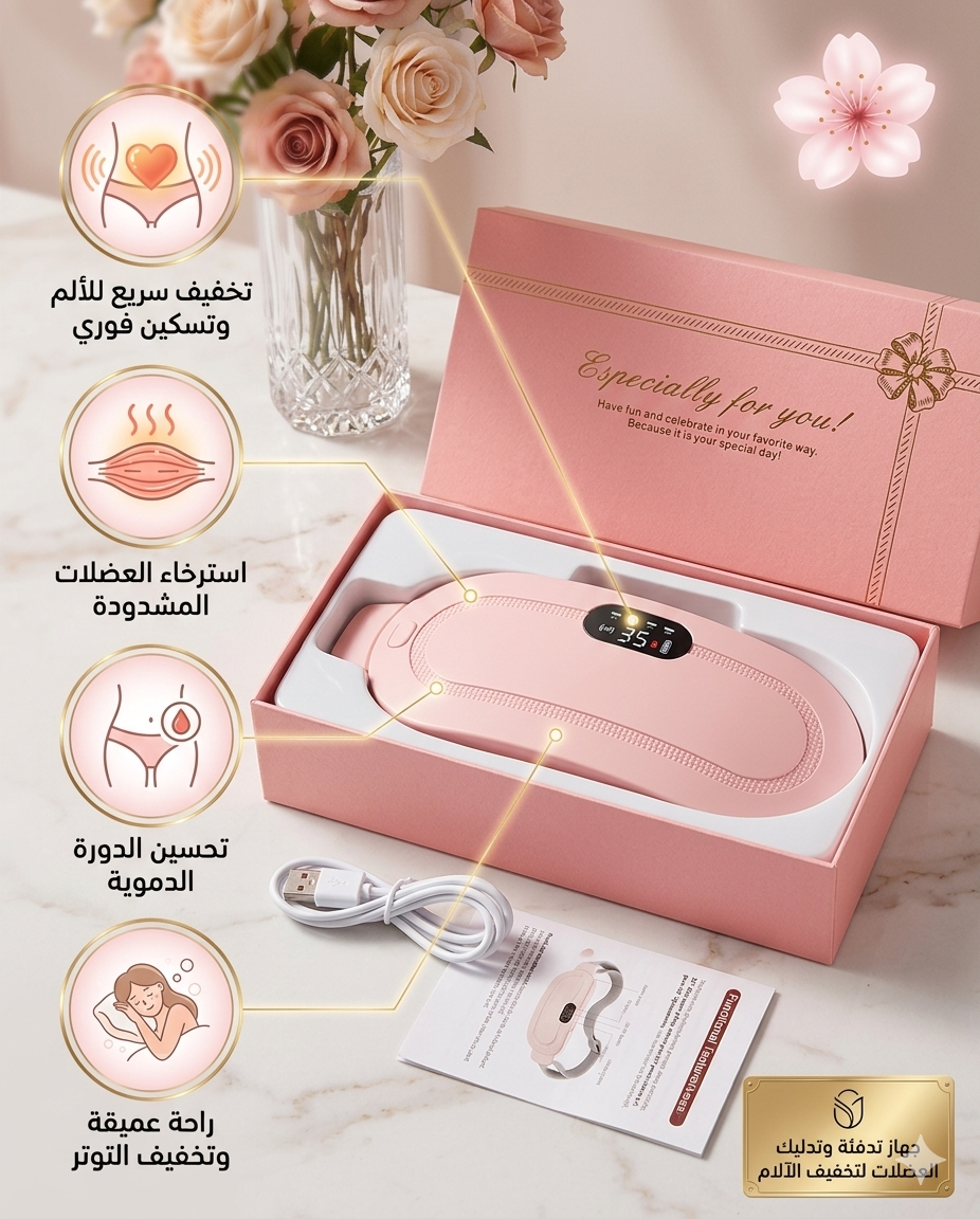 حزام تخفيف آلام الدورة الشهرية